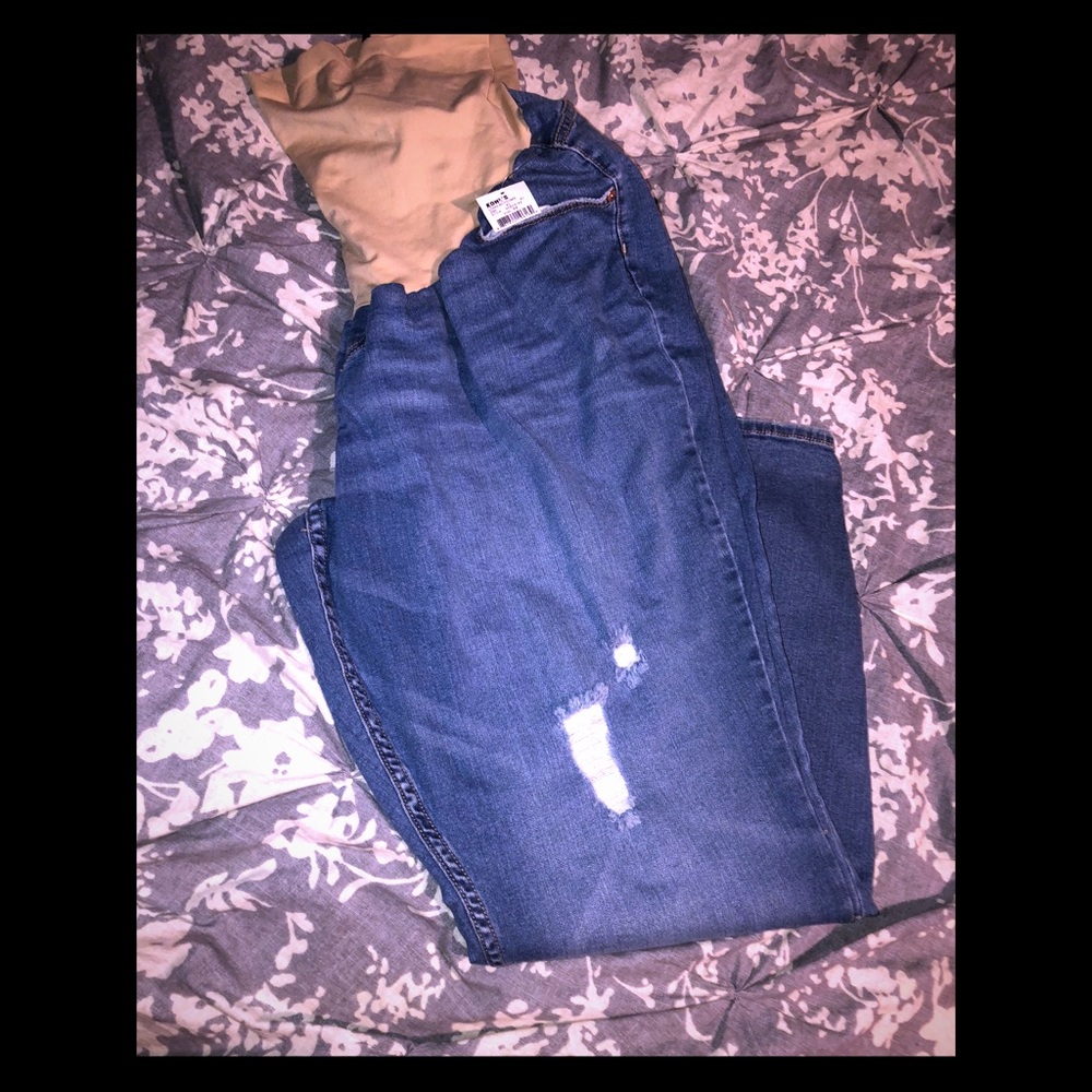 Oh Baby! Motherhood Plus Size Maternity Jean US 3X